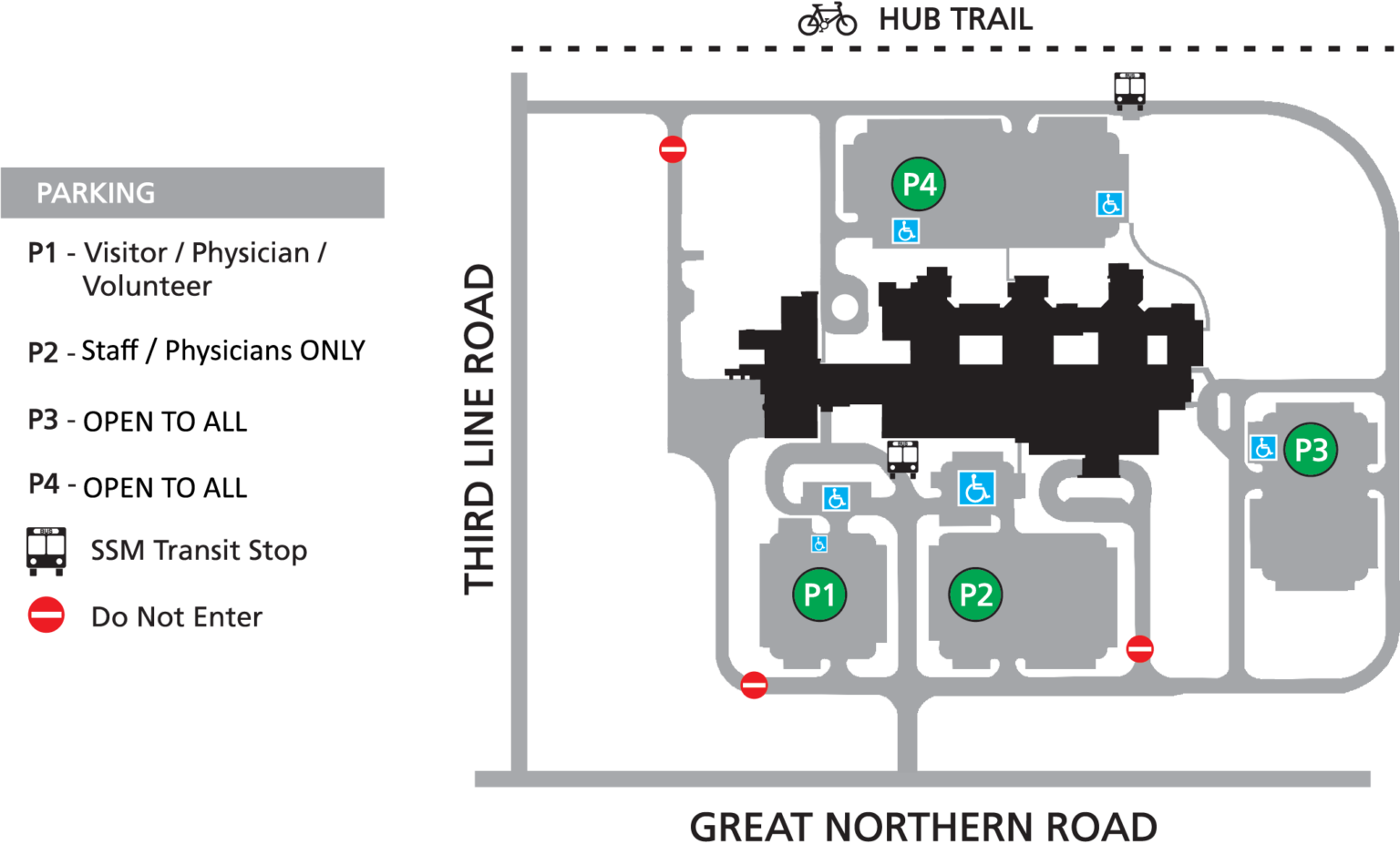 Parking & Transit Services - Sault Area Hospital