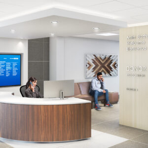 Withdrawal Management Rendering Photo - Lobby Area
